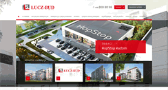 Desktop Screenshot of lucz-bud.com.pl