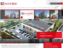 Tablet Screenshot of lucz-bud.com.pl